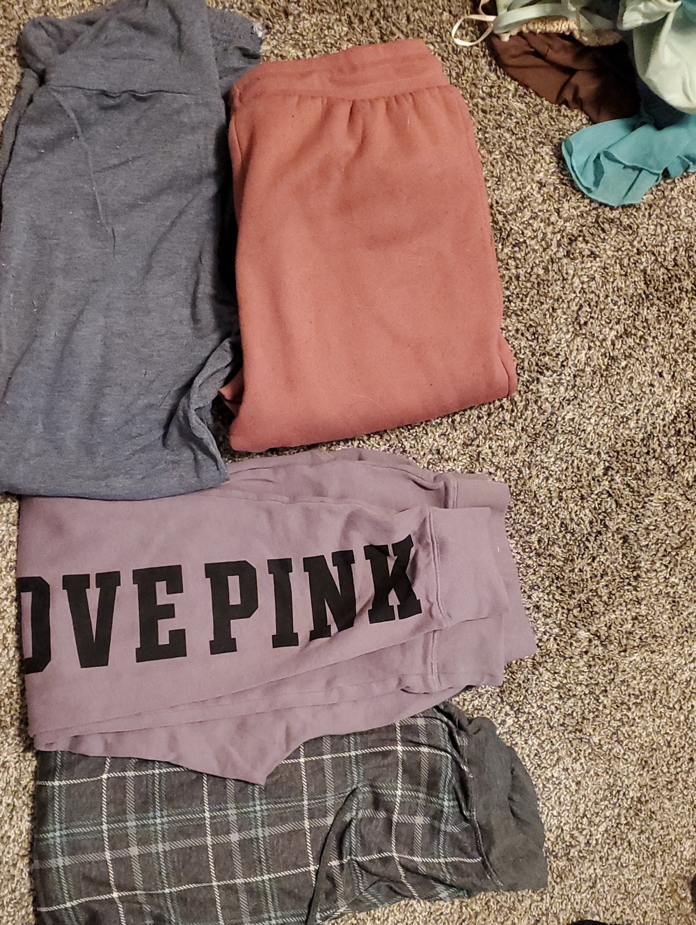 Lot Of Small Sweatpants LOVE PINK Mauve Sweatpants
